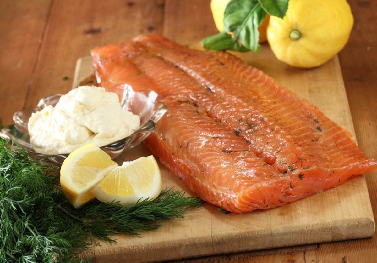 Дикая семга