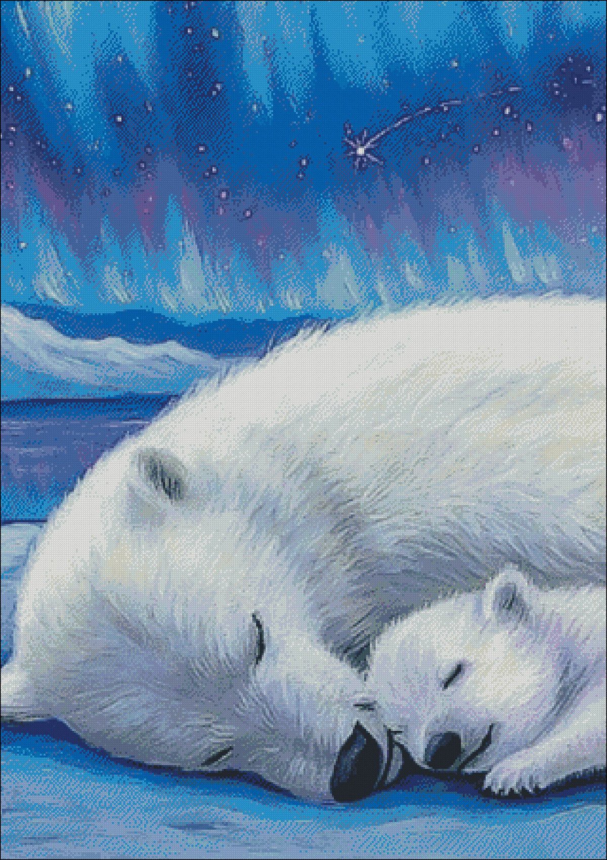 Белая Медведица из мультика