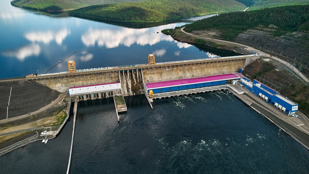 ГЭС на реке Енисей