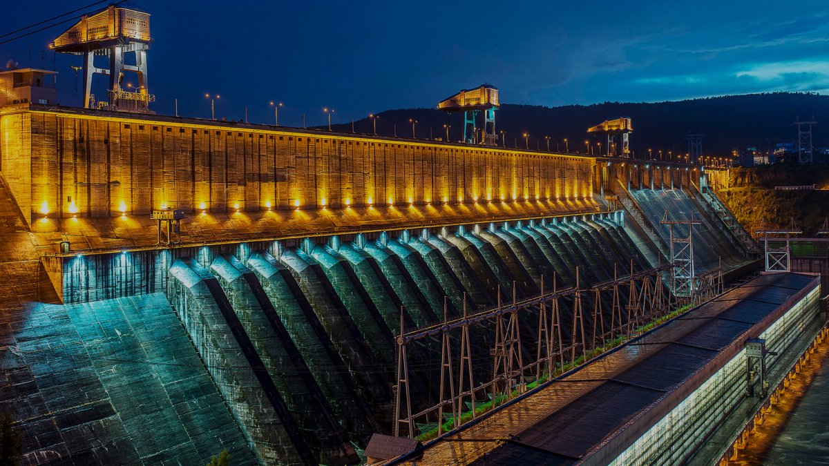 Хакасия Саяно Шушенская ГЭС