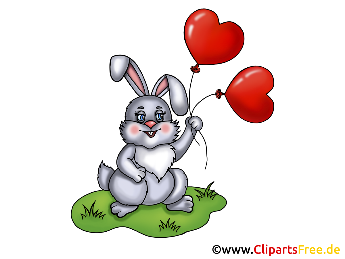 Кролик с сердечком