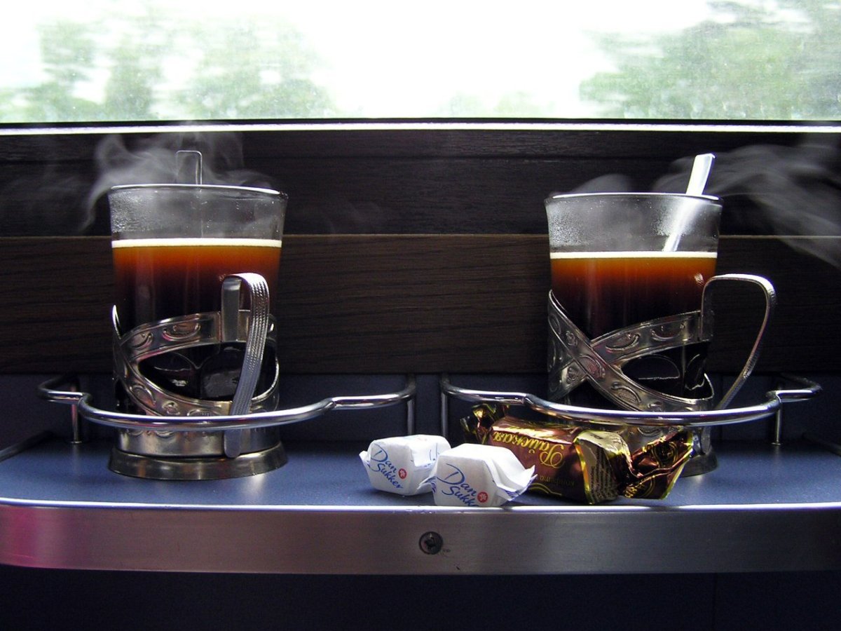 Доброе утро в поезде