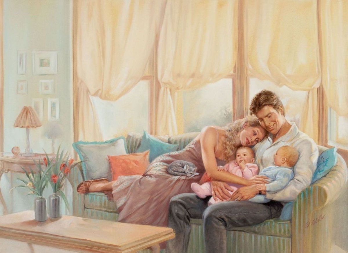 Семья домашний уют