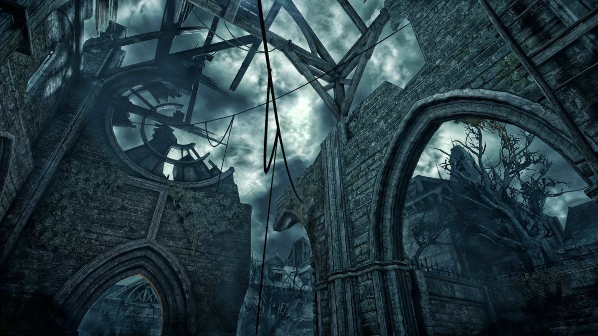 Готический фон