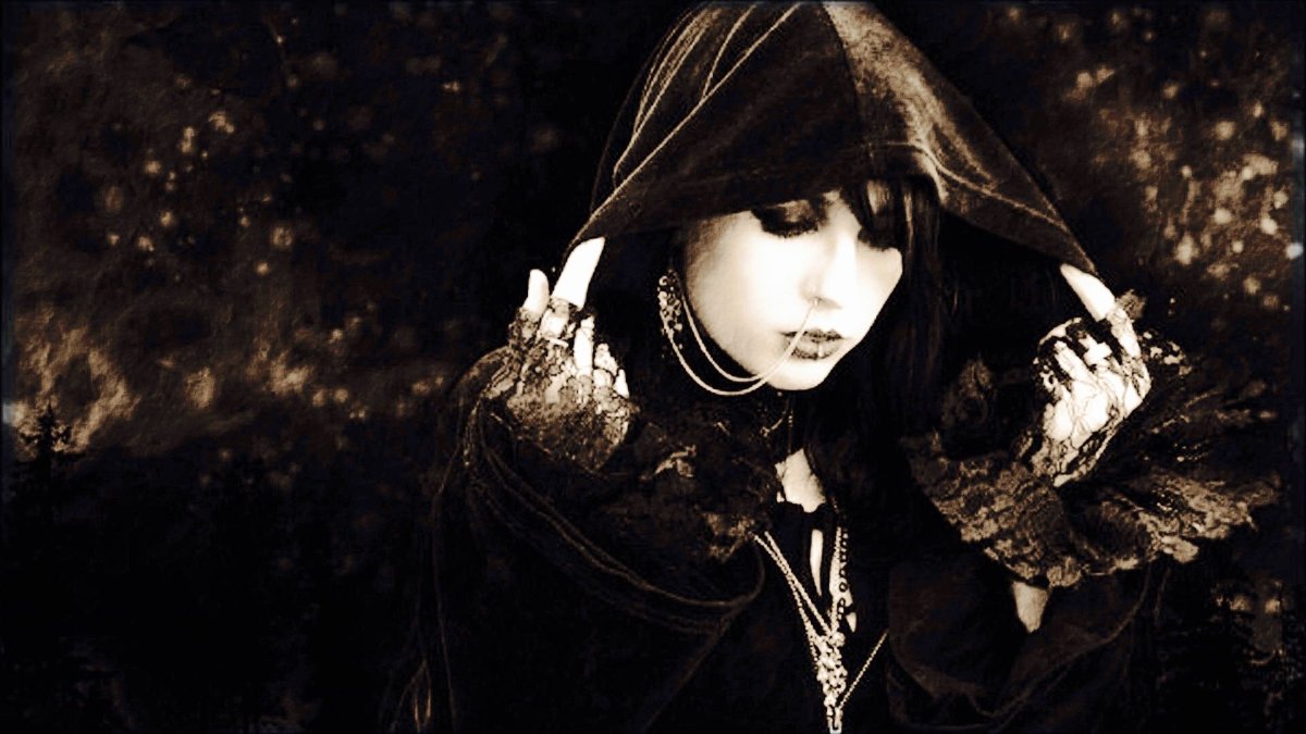 Фон Эстетика дарк Академия