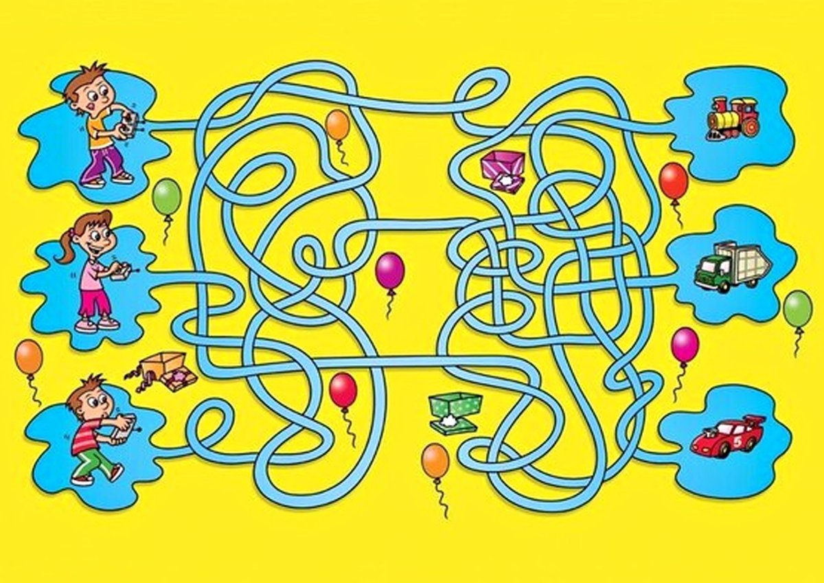 Игра Лабиринт для дошкольников
