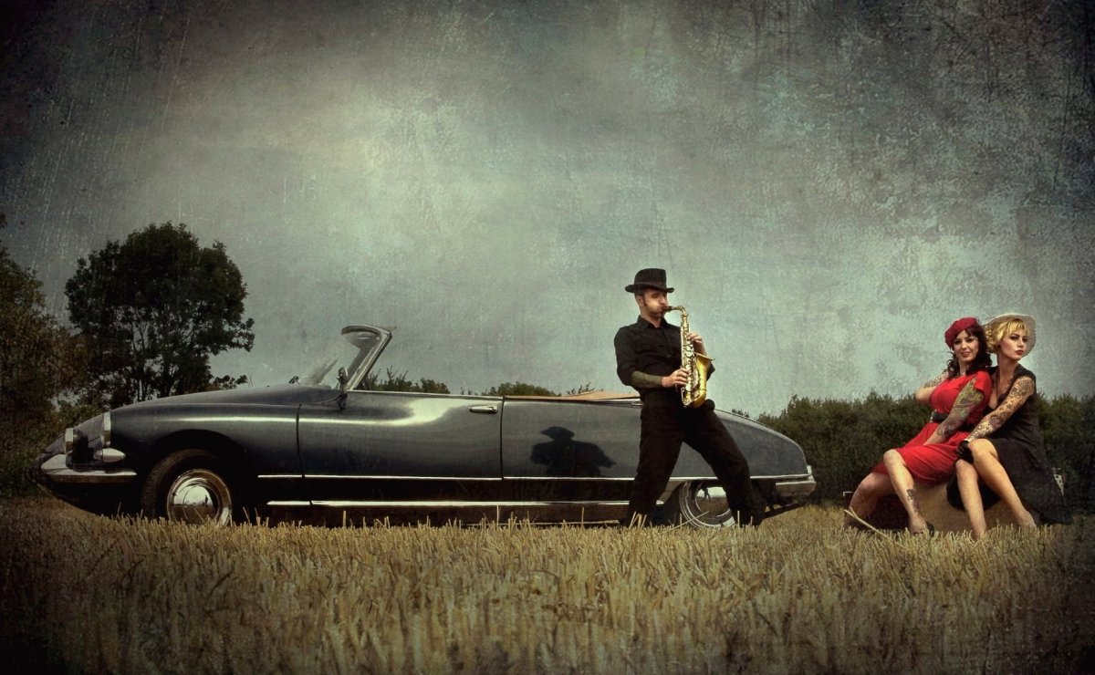 Рабочий стол в стиле ретро