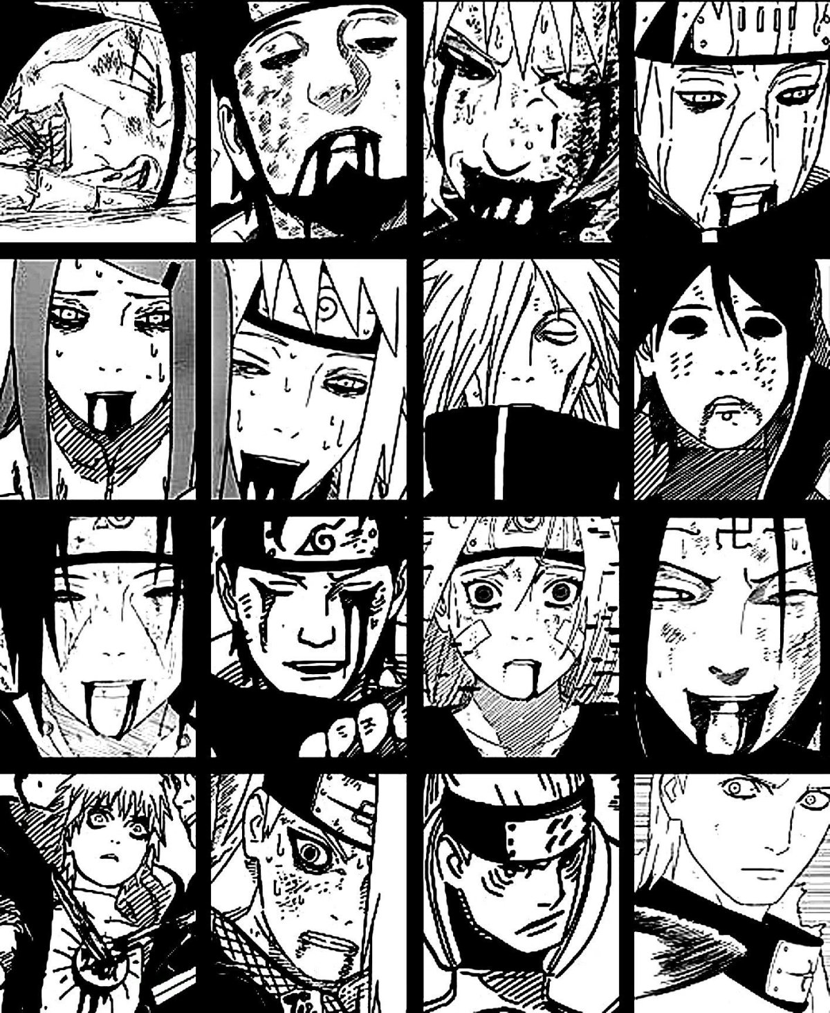 Джирайя Неджи Итачи