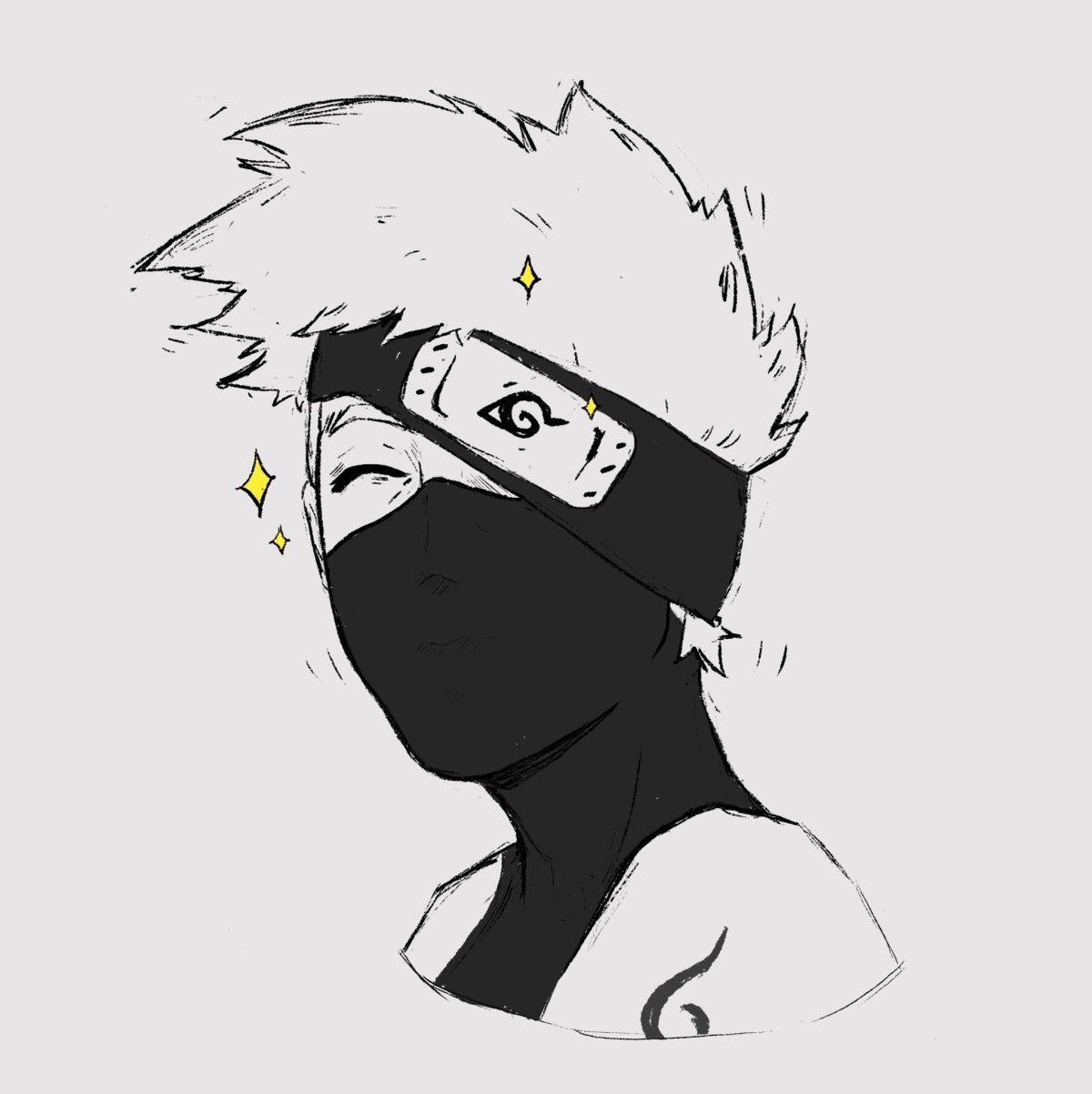 Какаси скетч