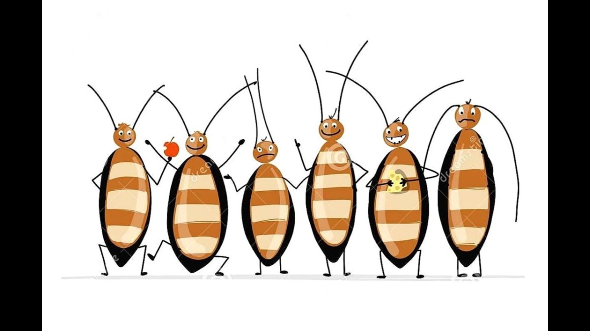 Валяние игрушек -Веселые тараканы