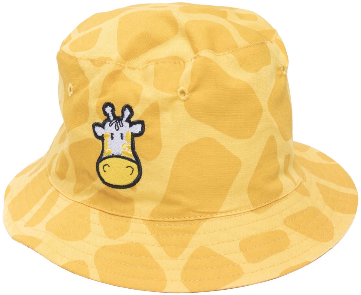 Панамка детская для мальчиков желтая