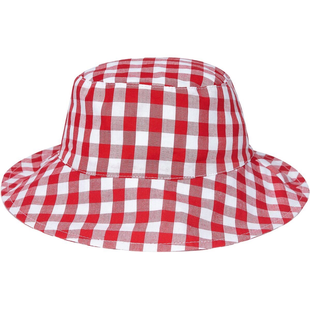 Шапка панамка красная для девочки