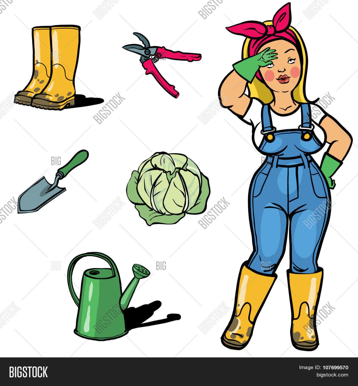 Инструменты садовника для детей