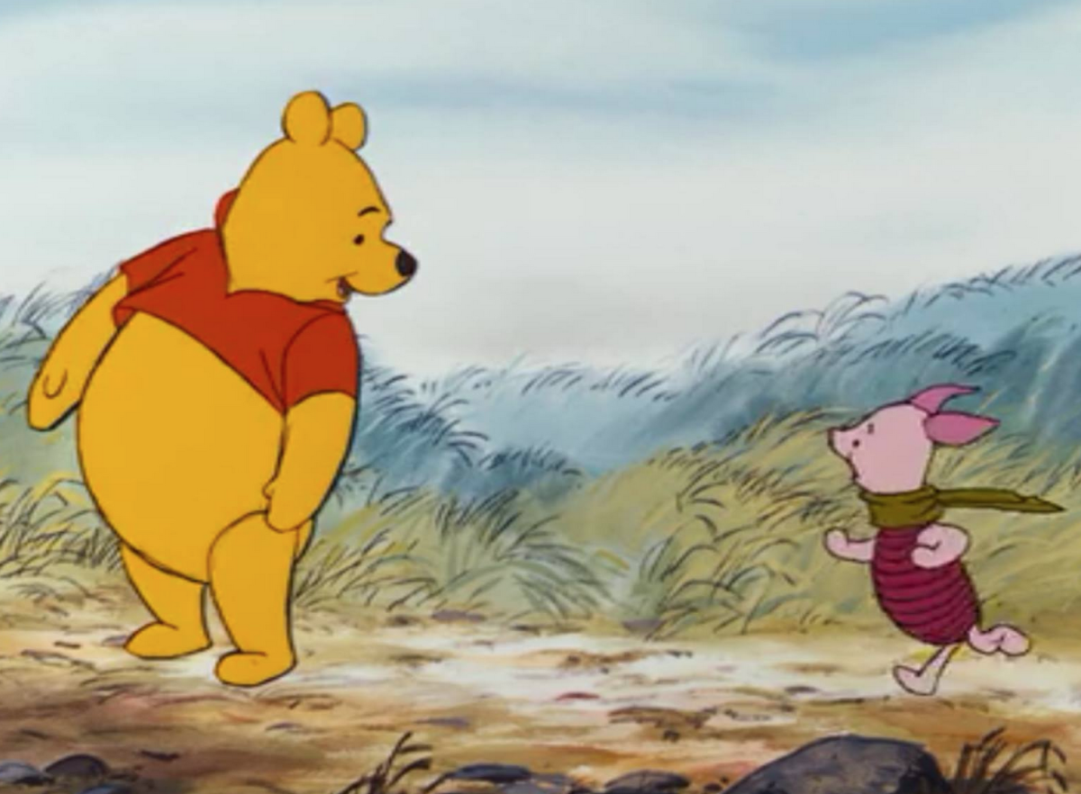 Винни пух момент из мультика