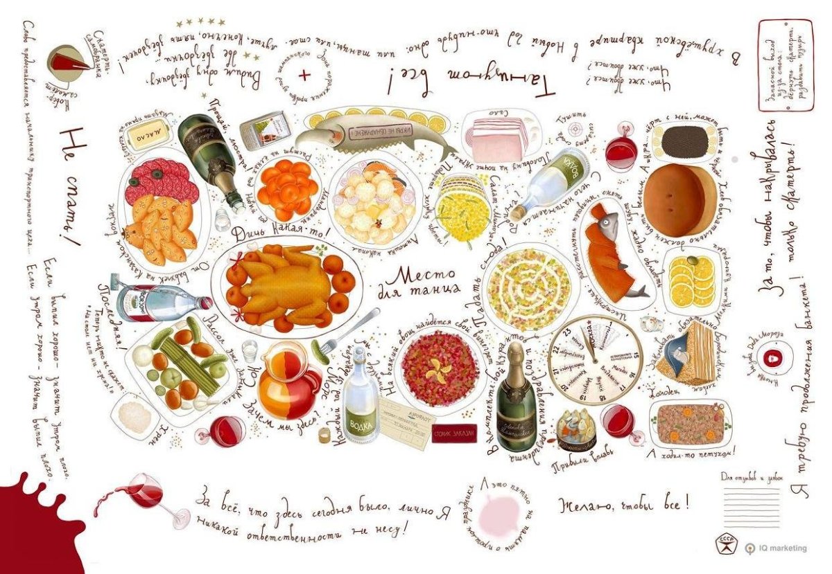 Стол скатерть Самобранка