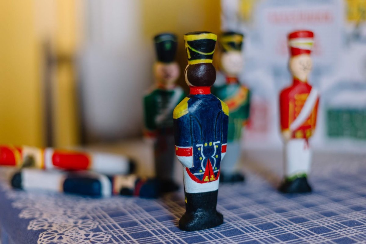 Деревянные солдатики