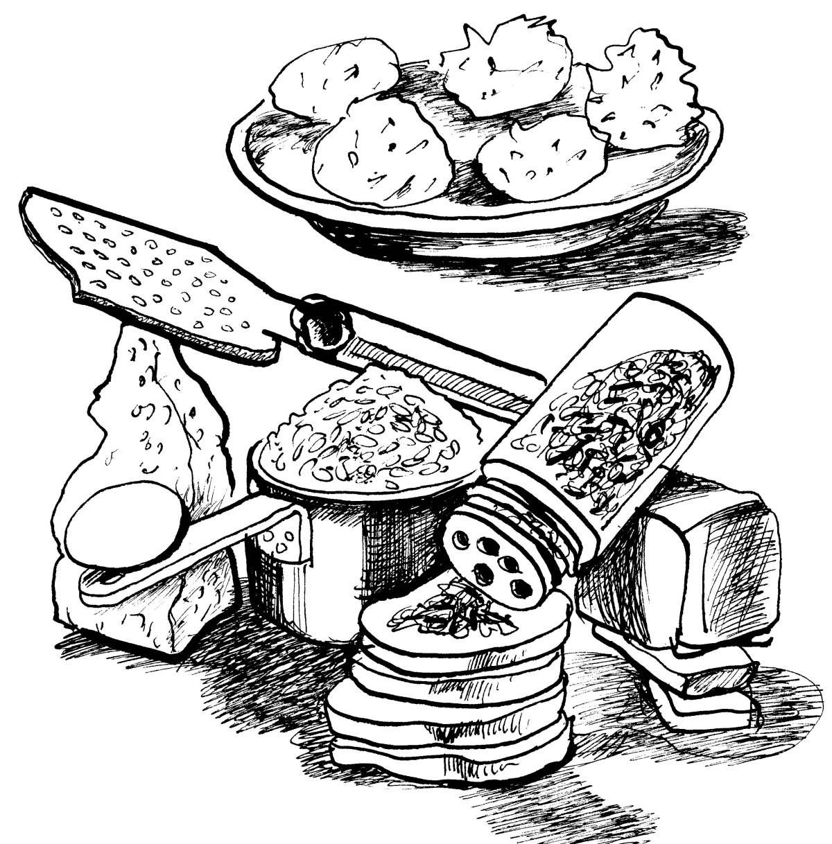 Скатерть Самобранка раскраска