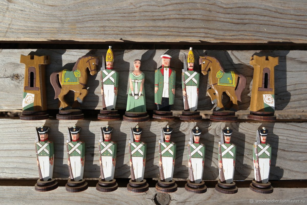 Николай Гордеев деревянные солдатики