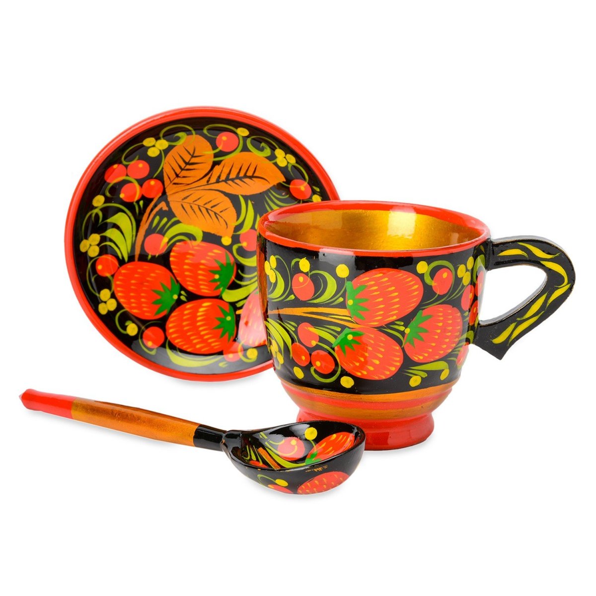 Кукольная деревянная посуда