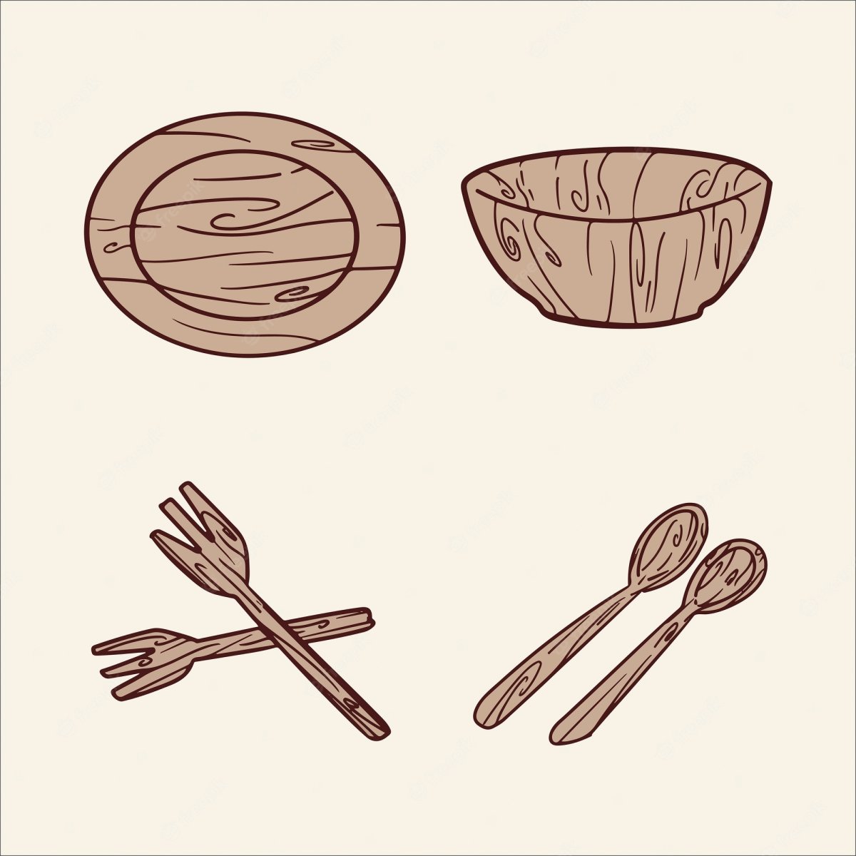 Деревянные предметы для кухни