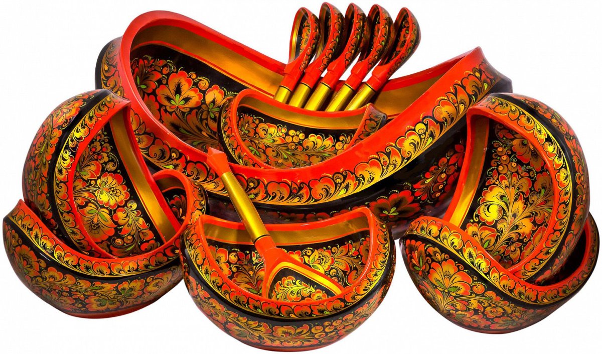 Современная деревянная посуда