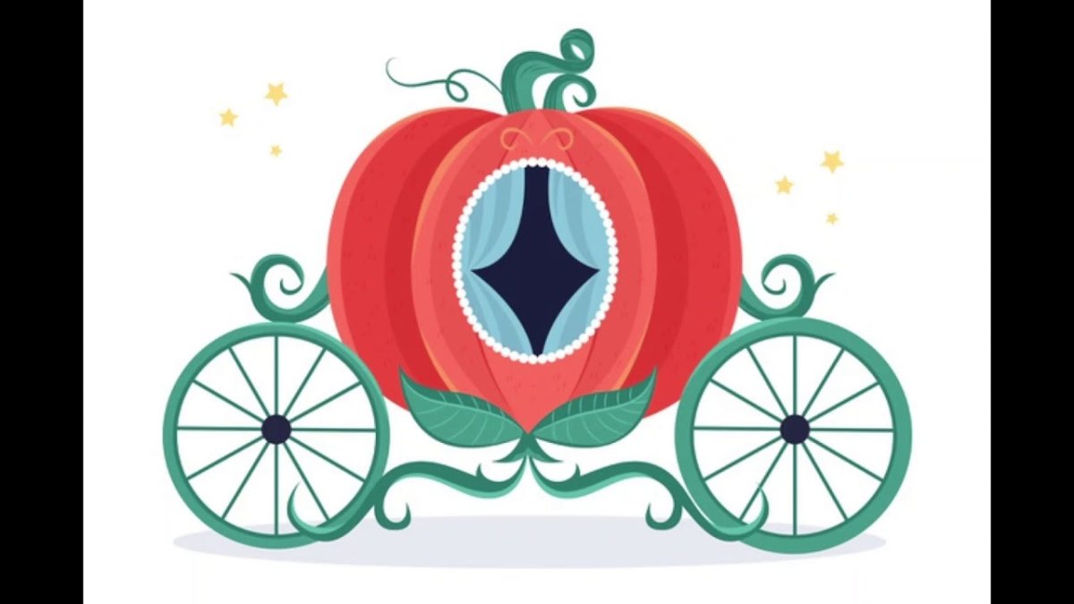 Карета тыква для Золушки