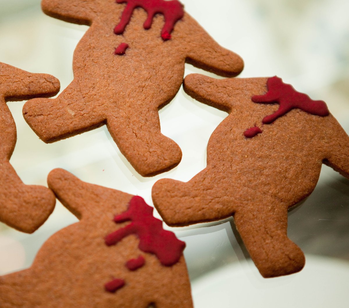 Пряничный человечек печать