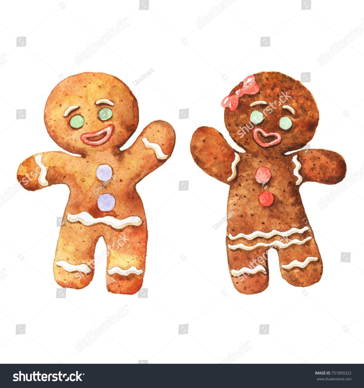 Имбирный пряник человечек