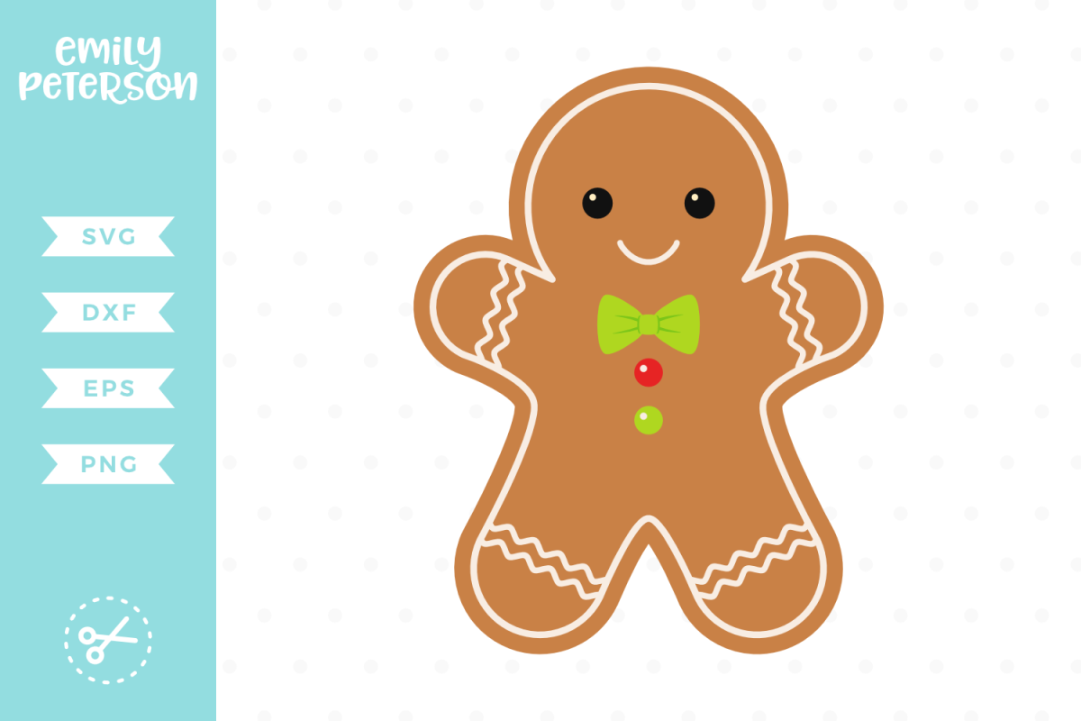 Скрапбукинг имбирный человечек шаблон