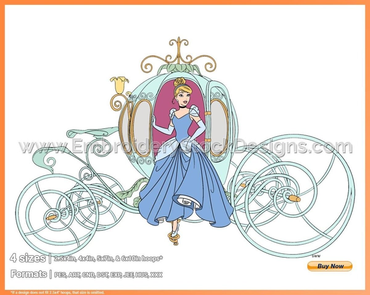 Карета Синдерелла Дисней