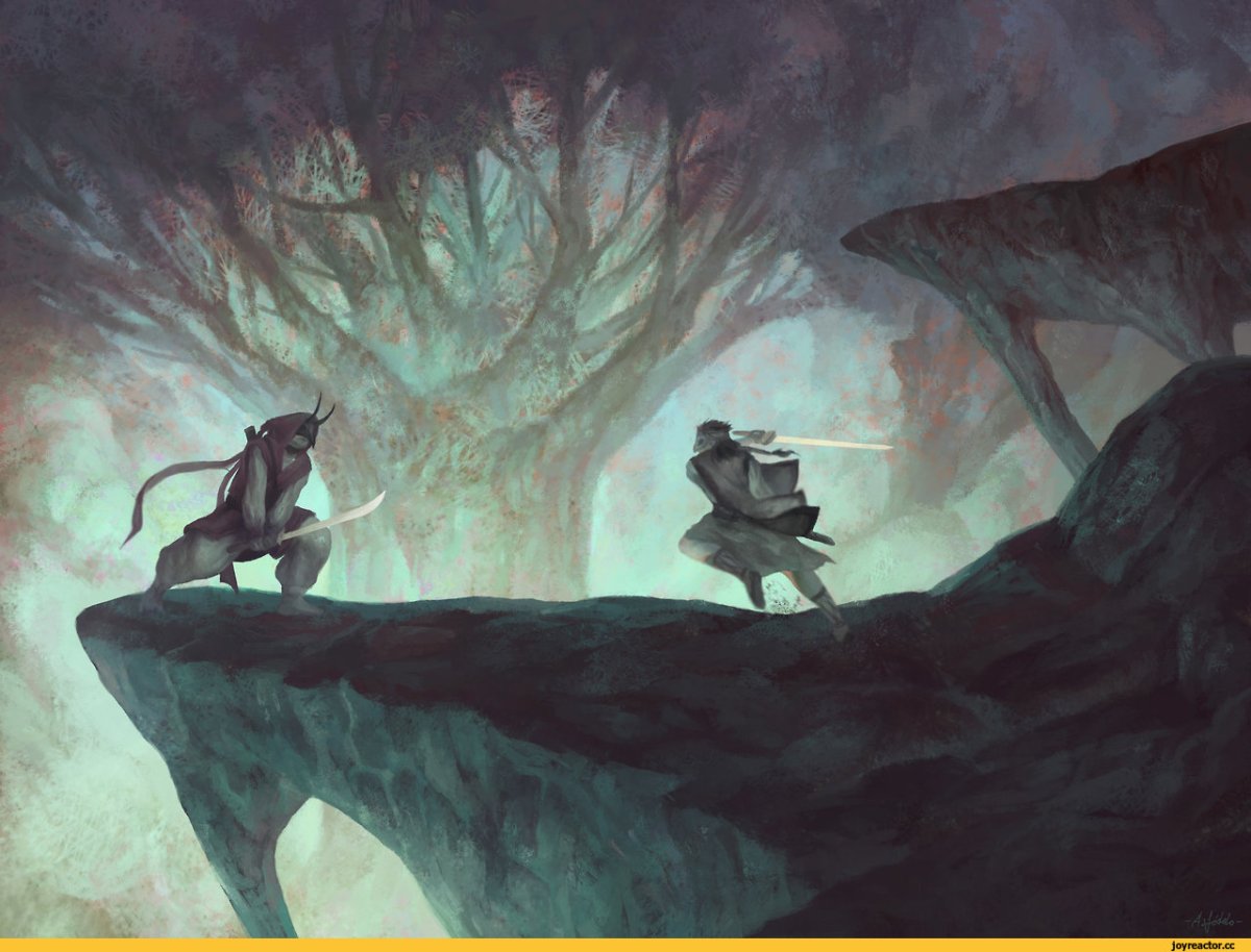 Рисунок к произведению Мцыри лёгкий