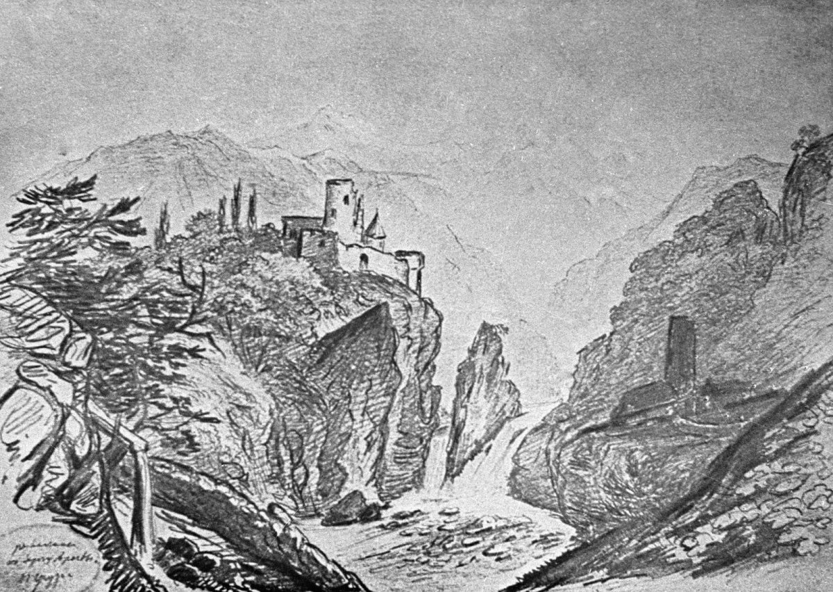 Лермонтов Мцыри монастырь