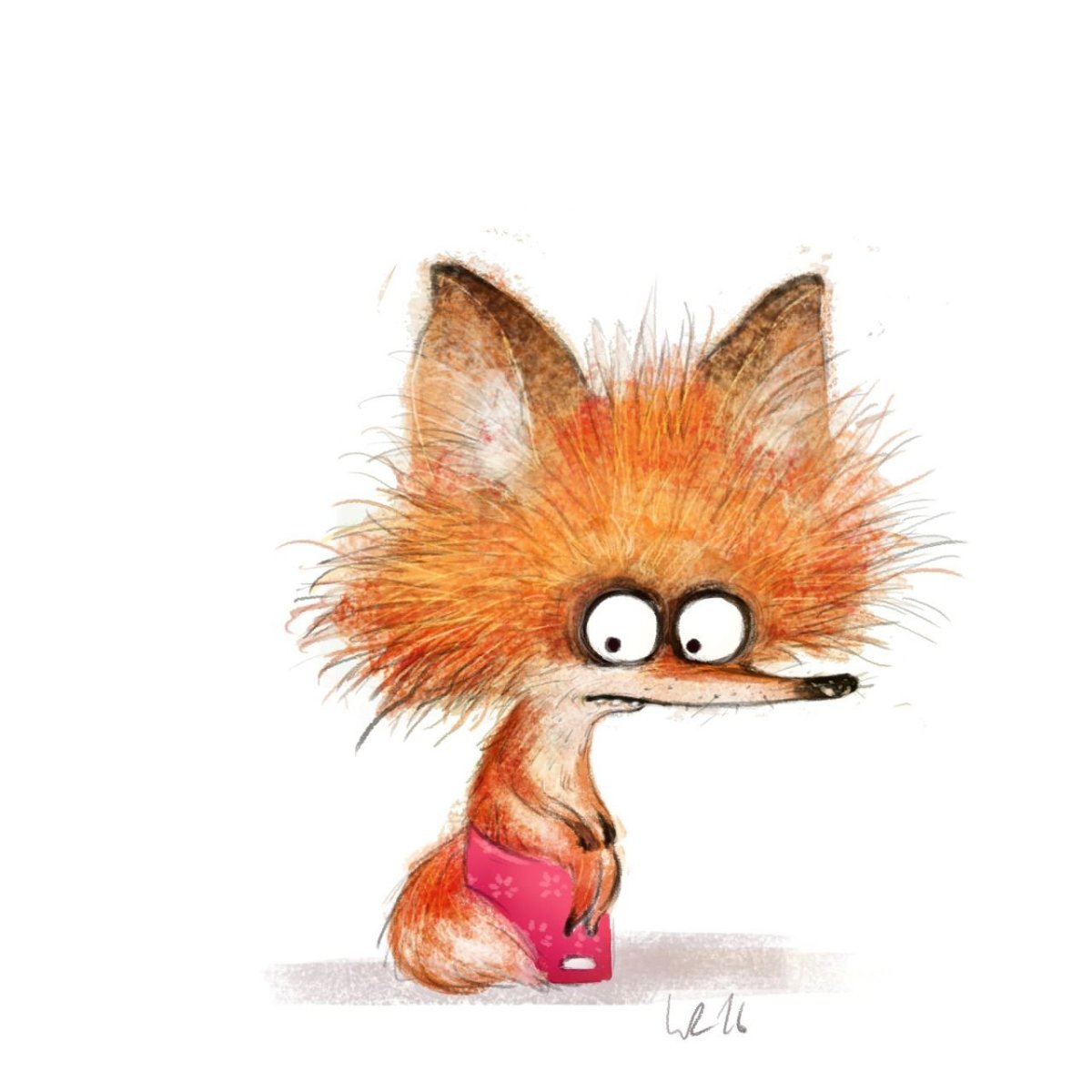 Смешные лисы рисунки
