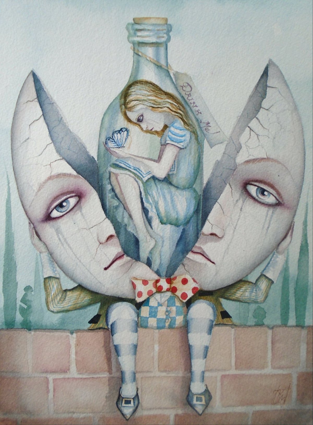 Алиса в Зазеркалье сюрреализм