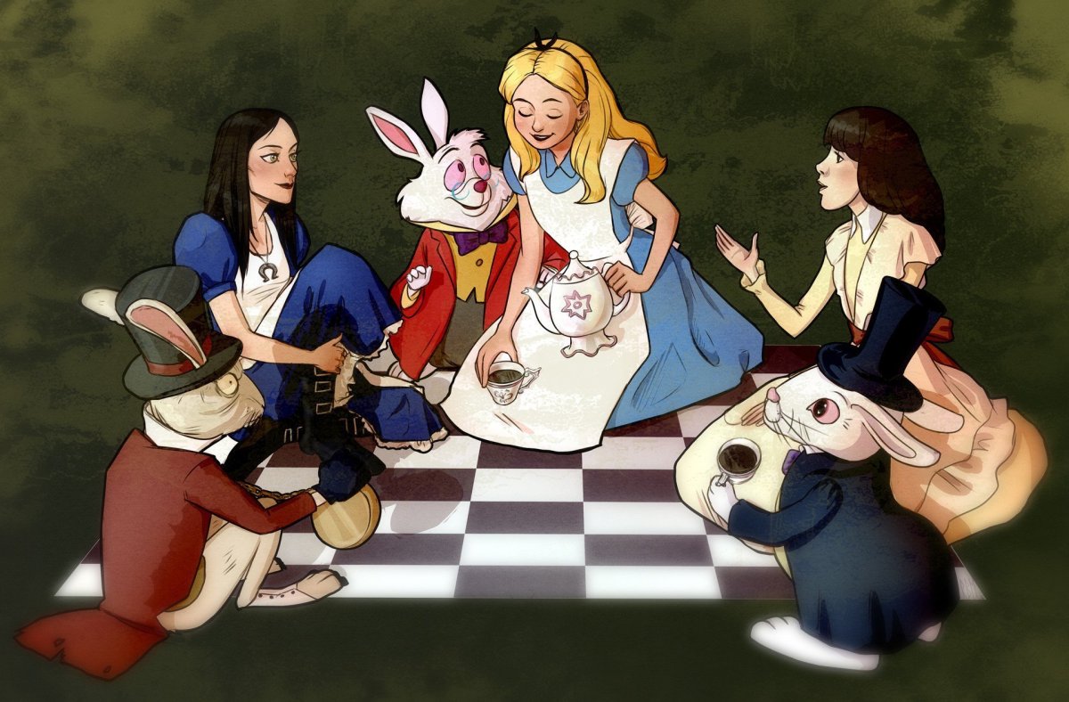 Алиса в стране чудес аниме 1983