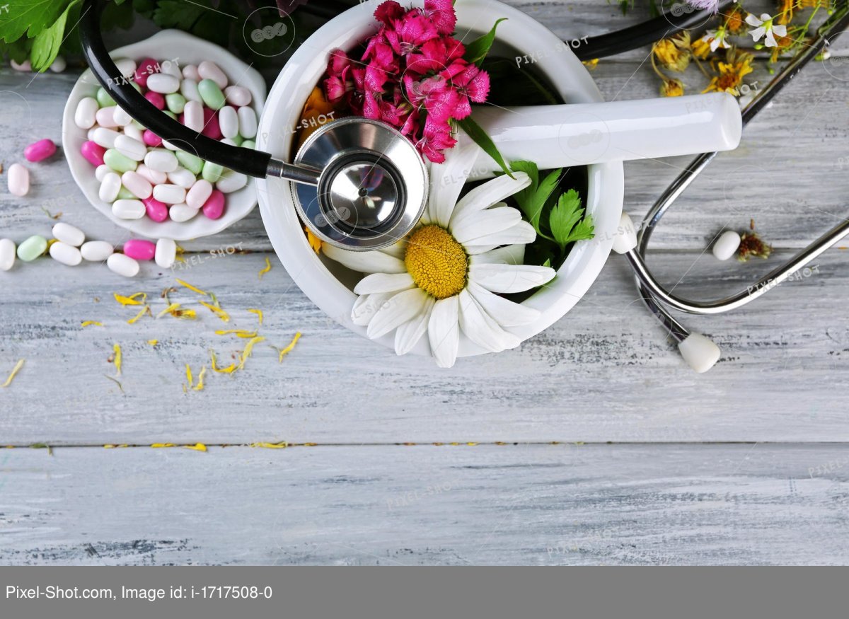 Медицина цветы