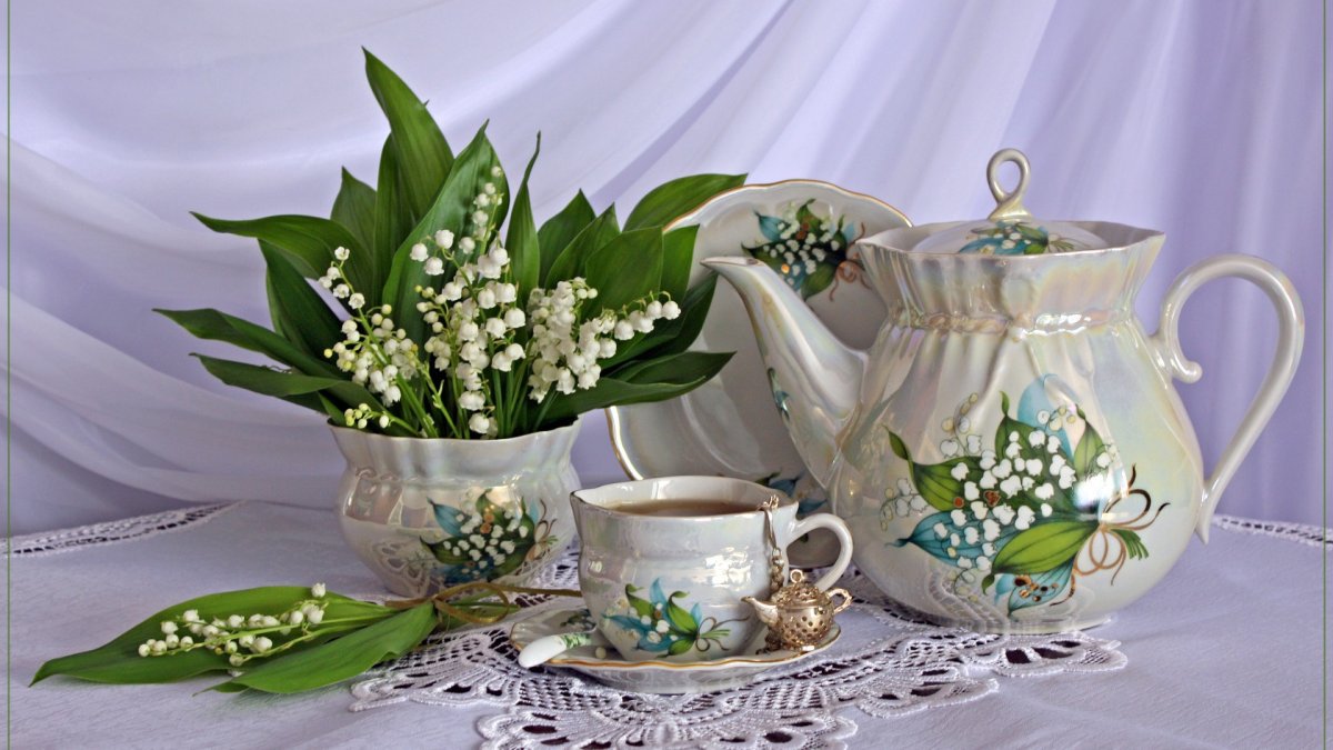 Доброе Воскресное утро Ландыши