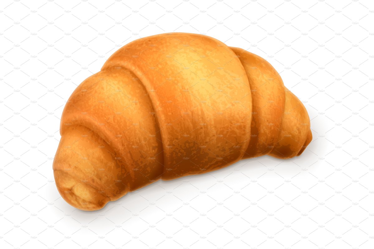 Круассан стикер