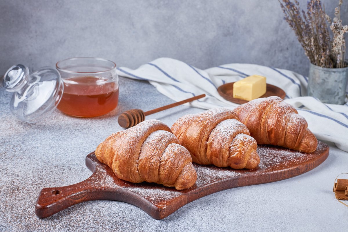 Круассан с шоколадом