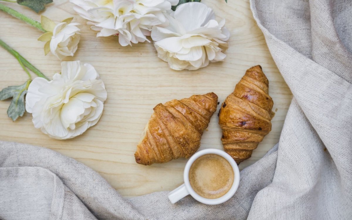 Булочки круассаны