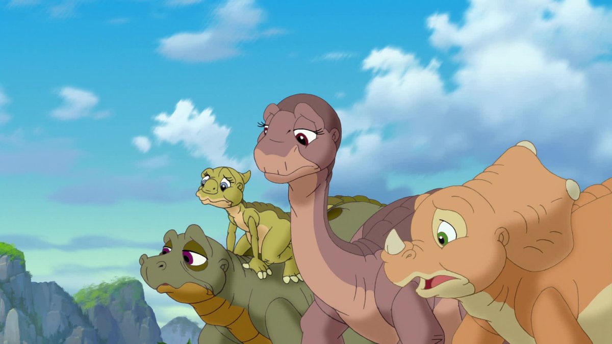 Земля до начала времен мультфильм 1988