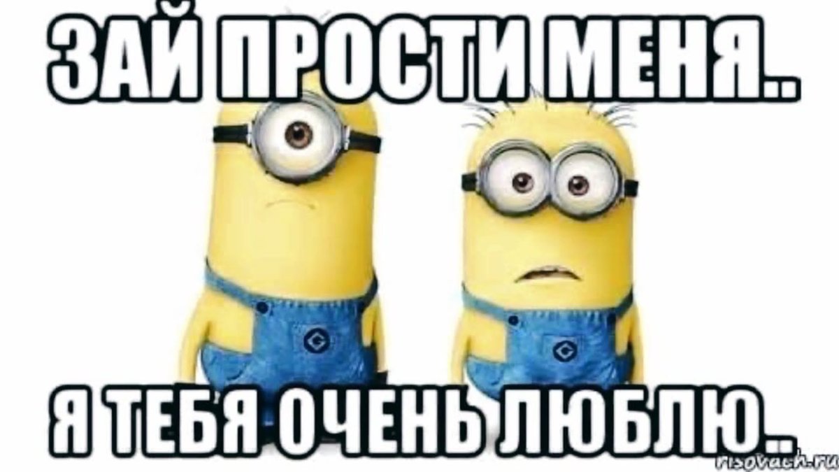 Прости меня зай