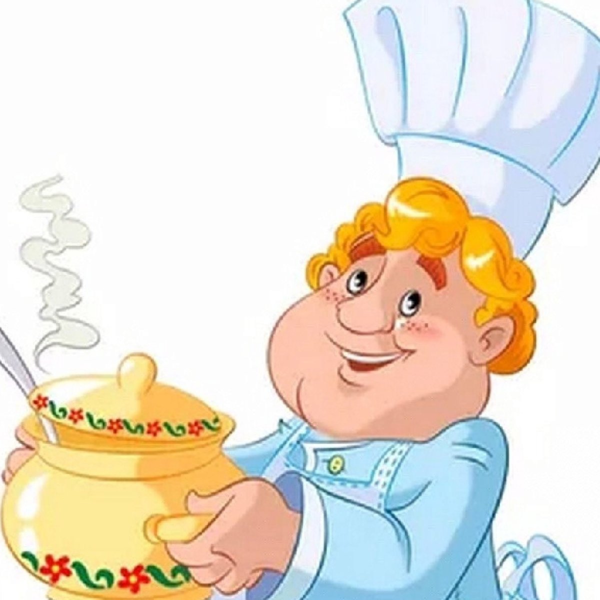 Мальчик и девочка повар