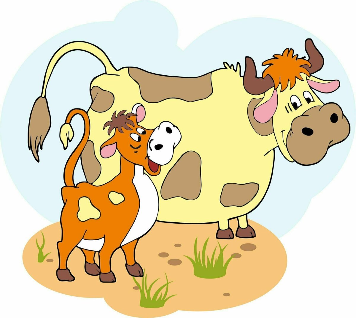 Простоквашино герои Буренка