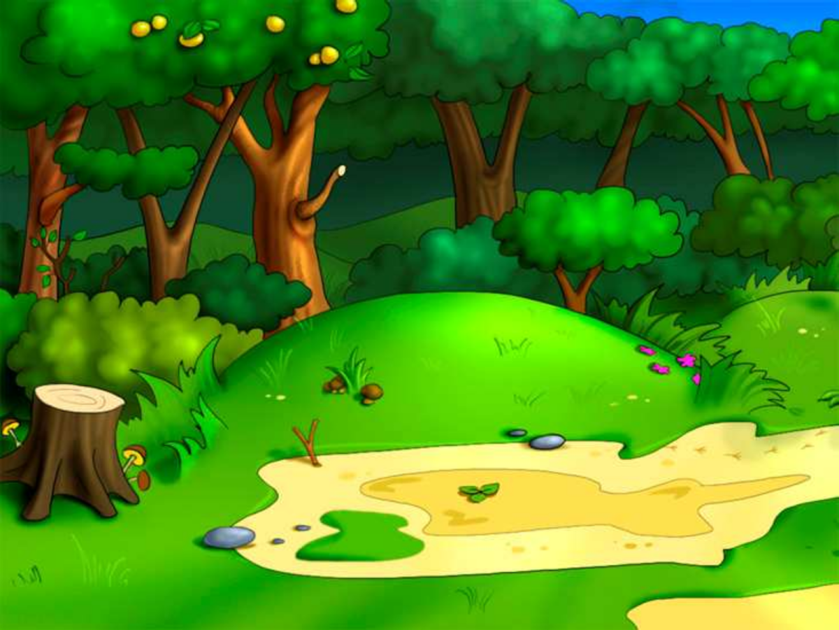 Мультяшная природа