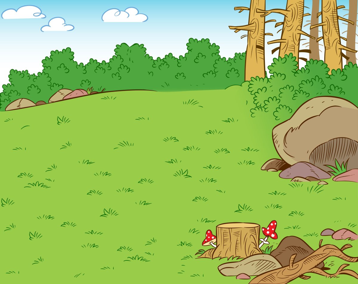 Сказочная опушка леса