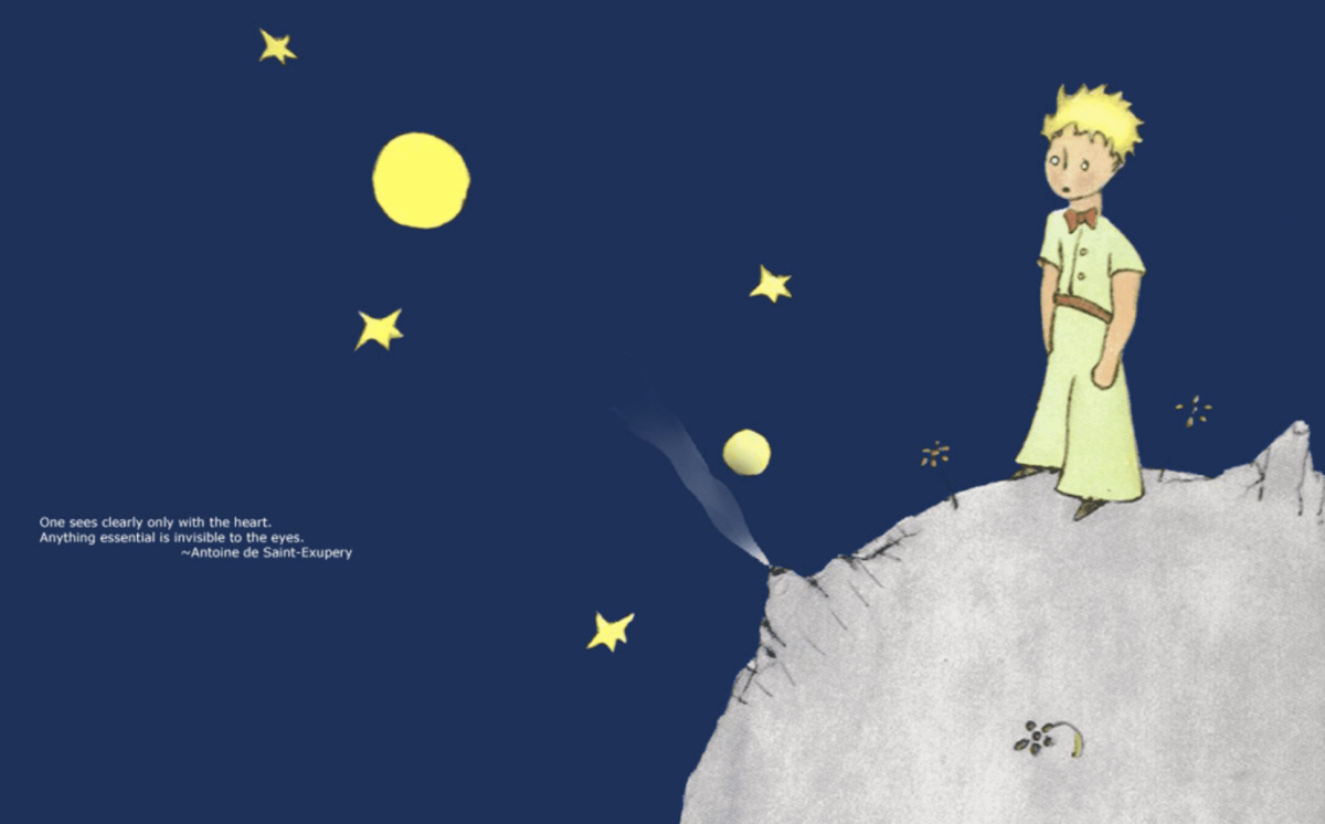 Антуан де сент-Экзюпери маленький принц роза