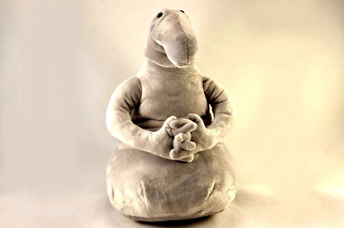 Бежевый Ждун