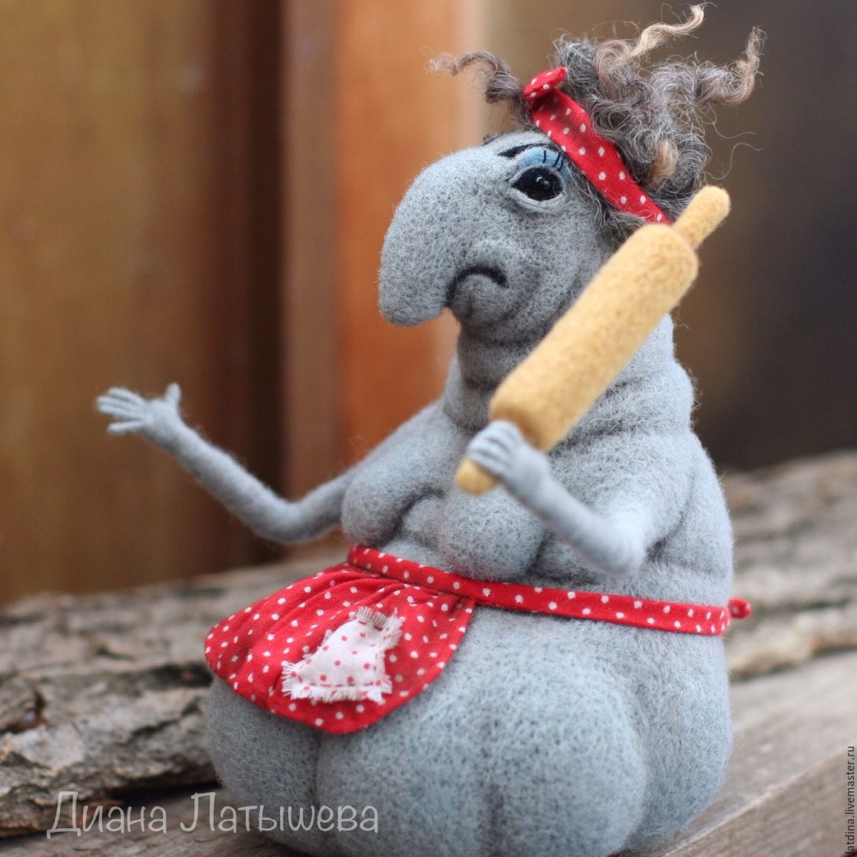 Ждун со скалкой