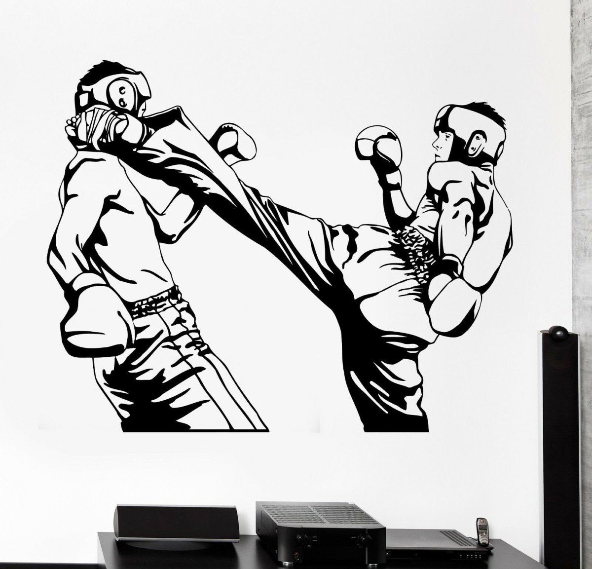 Кикбоксинг стилизация